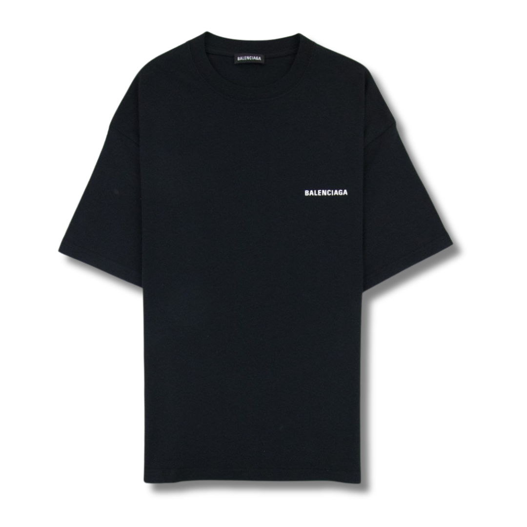 Balenciaga Black Logo T-Shirt - Newbear