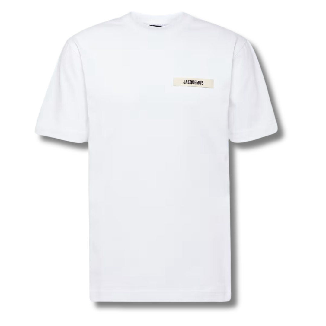 Jacquemus T-Shirt SS'25 White Gros Grain - Newbear