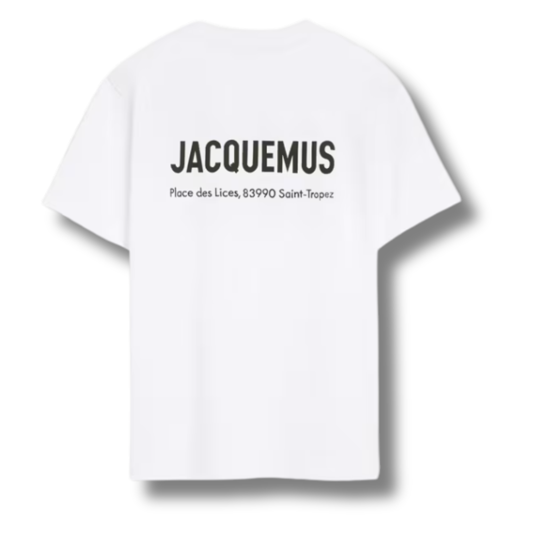 Jacquemus Exclusive White T-Shirt Saint-Tropez Boutique - Newbear