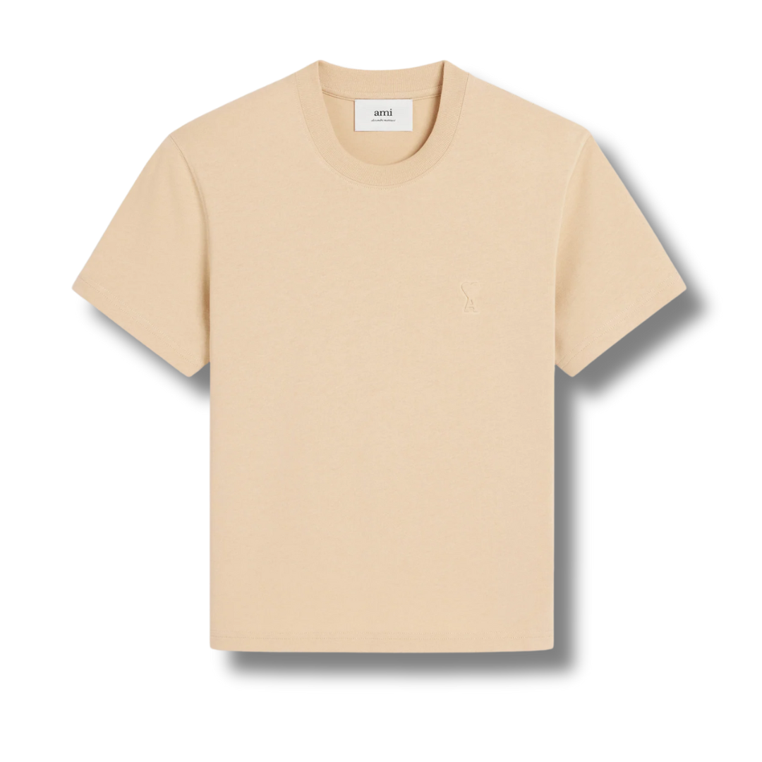 Ami Paris Heavy Cotton Gingembre T-Shirt SS'25 - Newbear