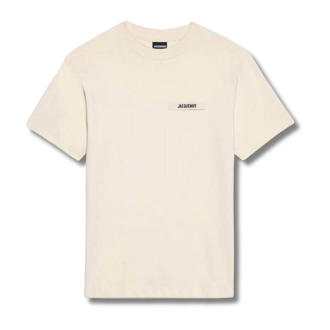 Jacquemus T-Shirt Beige Gros Grain - Newbear