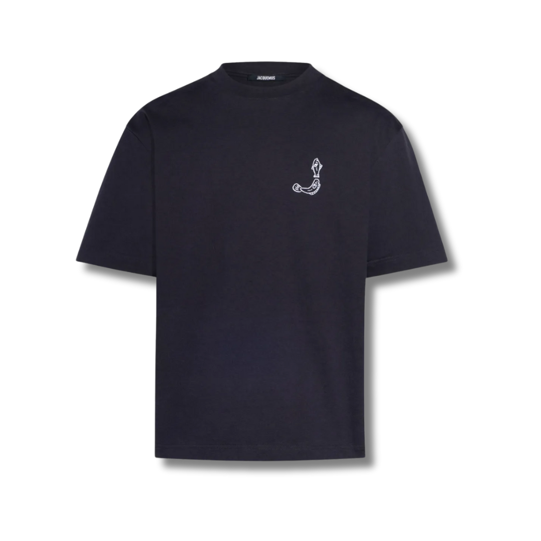 Jacquemus T-Shirt Merù Navy Blue - Newbear