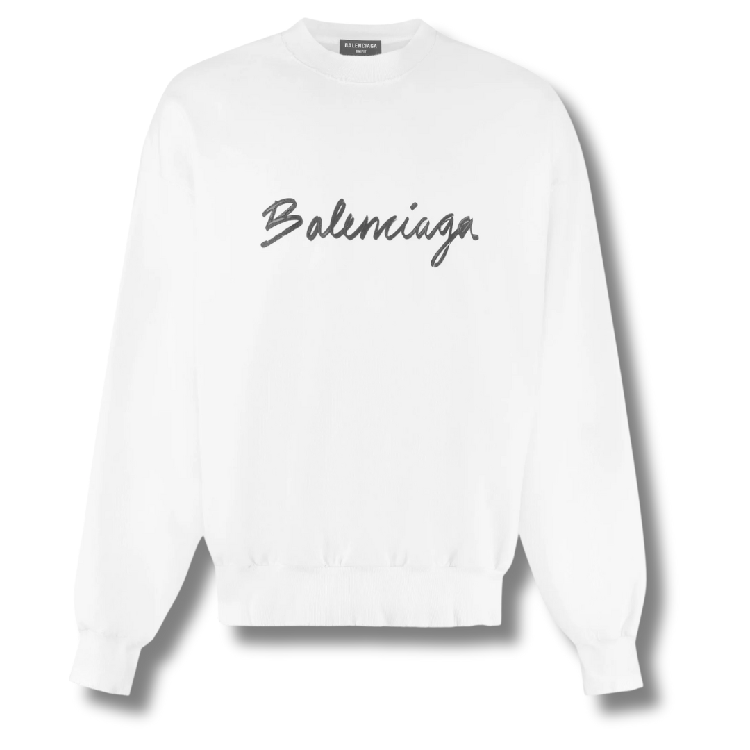 Balenciaga White Sweater - Newbear