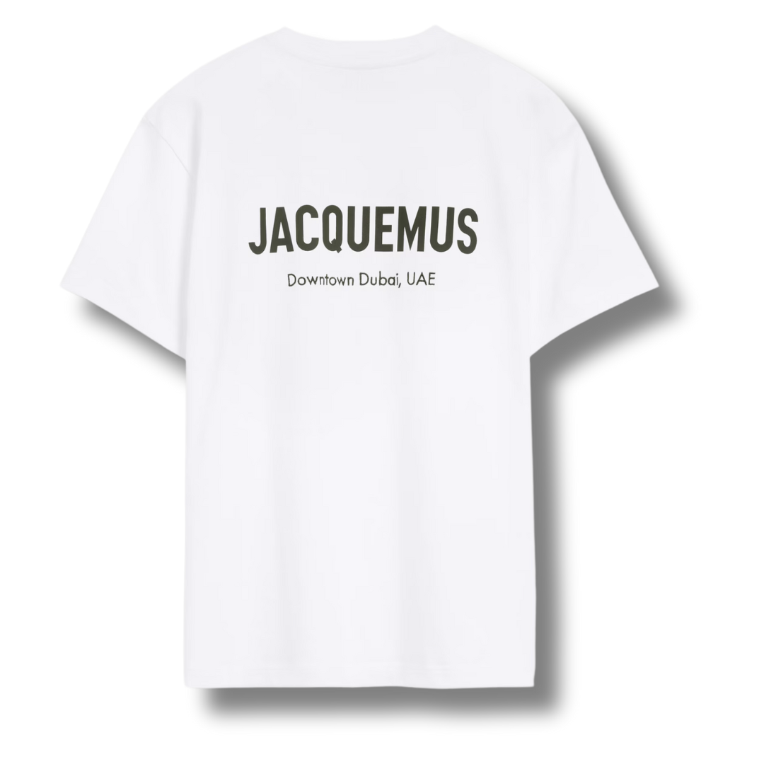 Jacquemus Exclusive White T-Shirt Dubai Boutique - Newbear