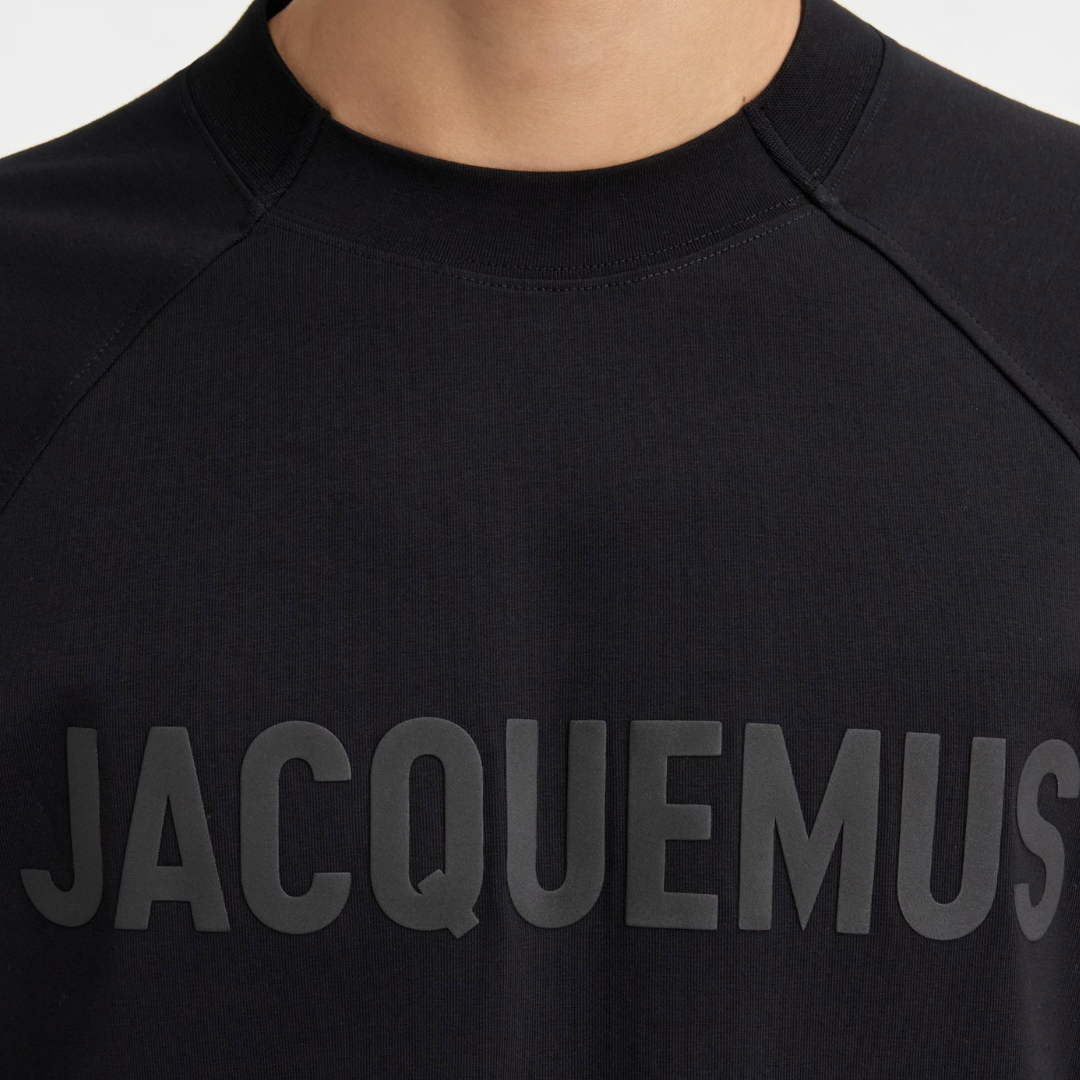 Jacquemus Typo T-Shirt Black SS'25 Collection - Newbear