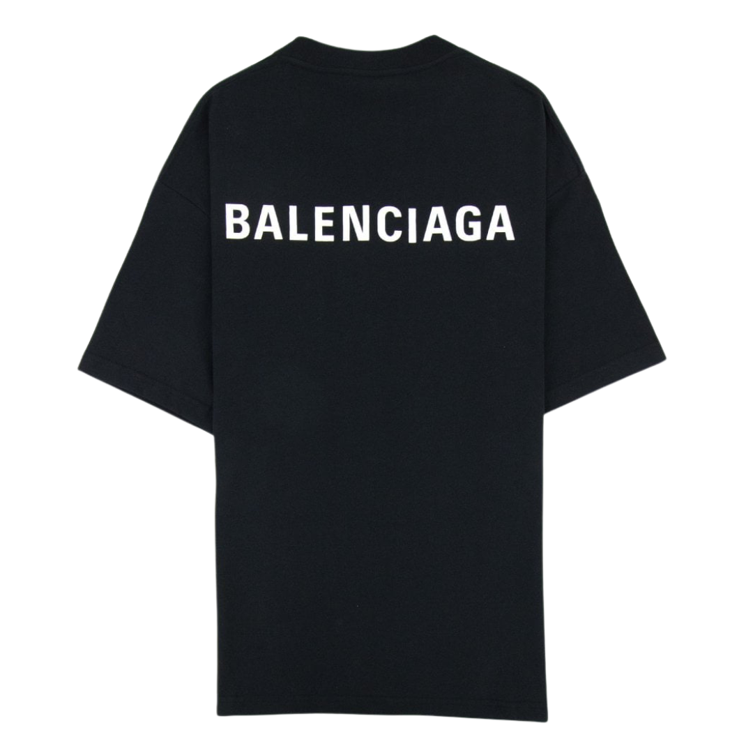 Balenciaga Black Logo T-Shirt - Newbear