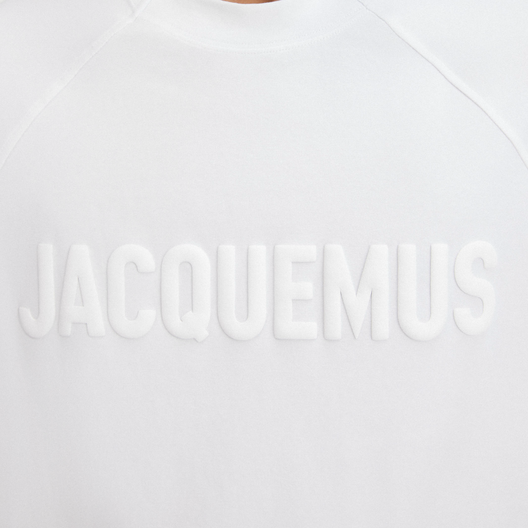 Jacquemus Typo T-Shirt White SS'25 Collection - Newbear