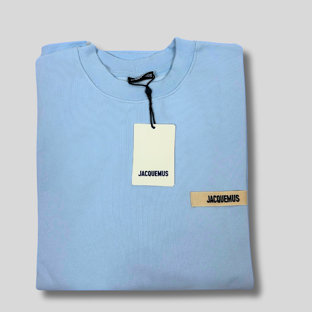 Jacquemus SS'24 Gros Grain Sweater Light Blue - Newbear