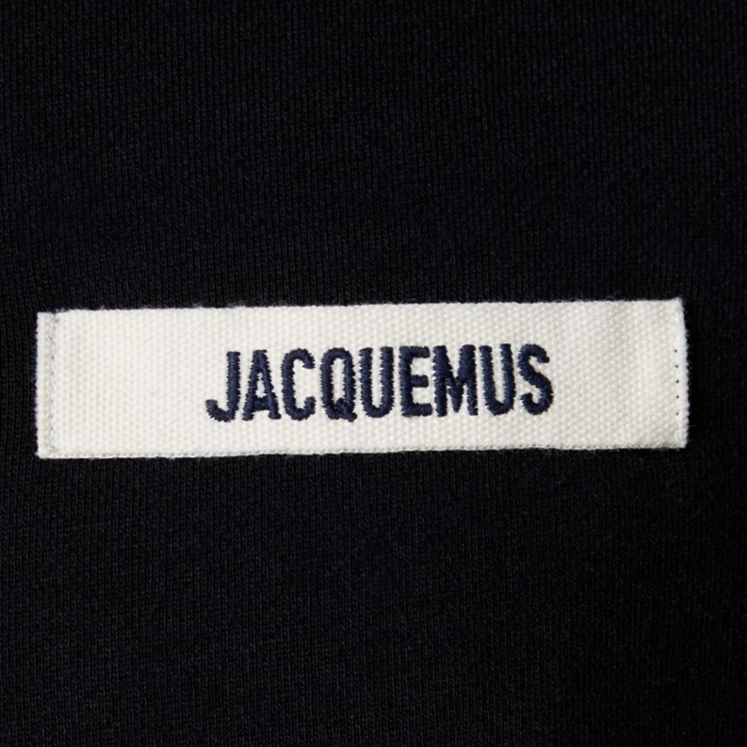 Jacquemus Gros Grain Hoodie Black - Newbear