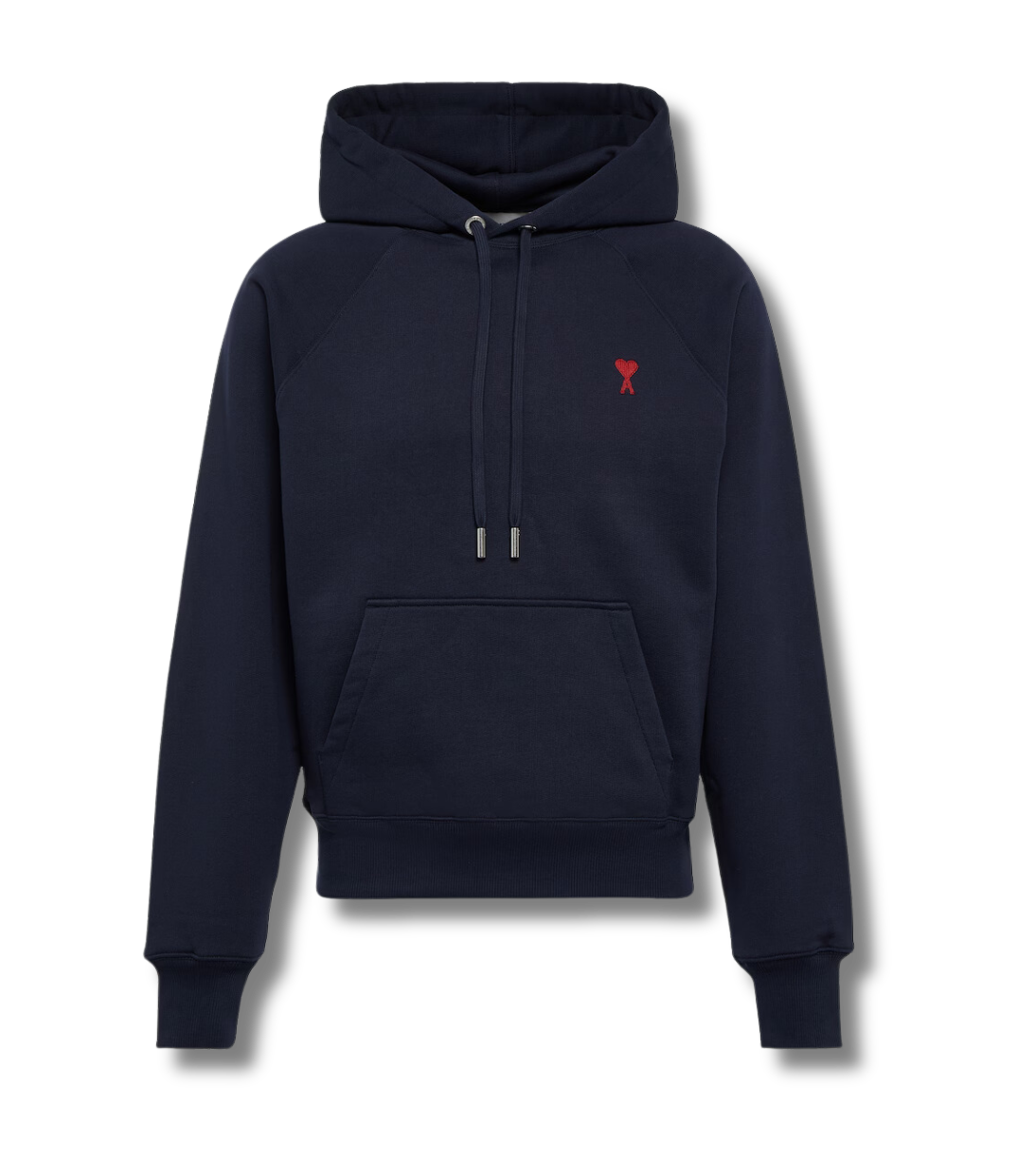 Ami Paris Hoodie Navy Blue - Newbear