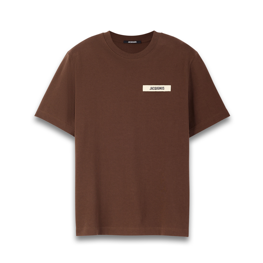 Jacquemus T-Shirt Gros Grain Dark Brown (PRE-ORDER) - Newbear