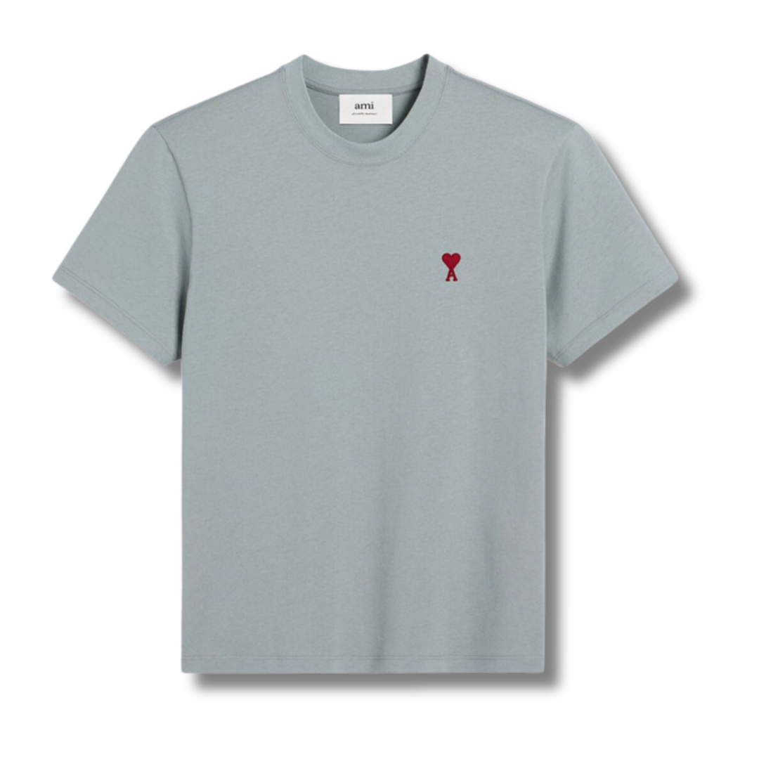 Ami Paris Clay Blue T-Shirt Regular Fit - Newbear