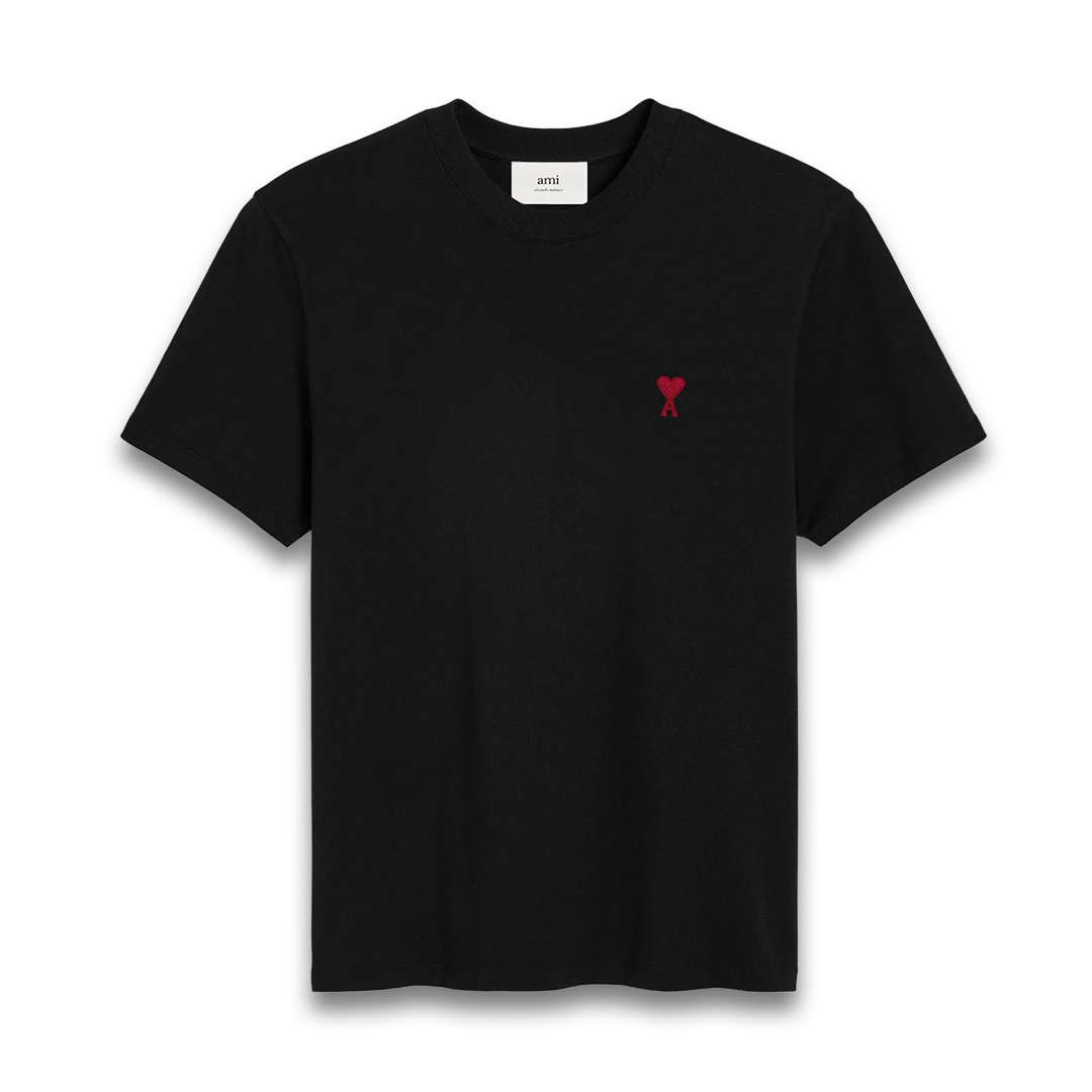 Ami Paris Black T-shirt Regular Fit - Newbear