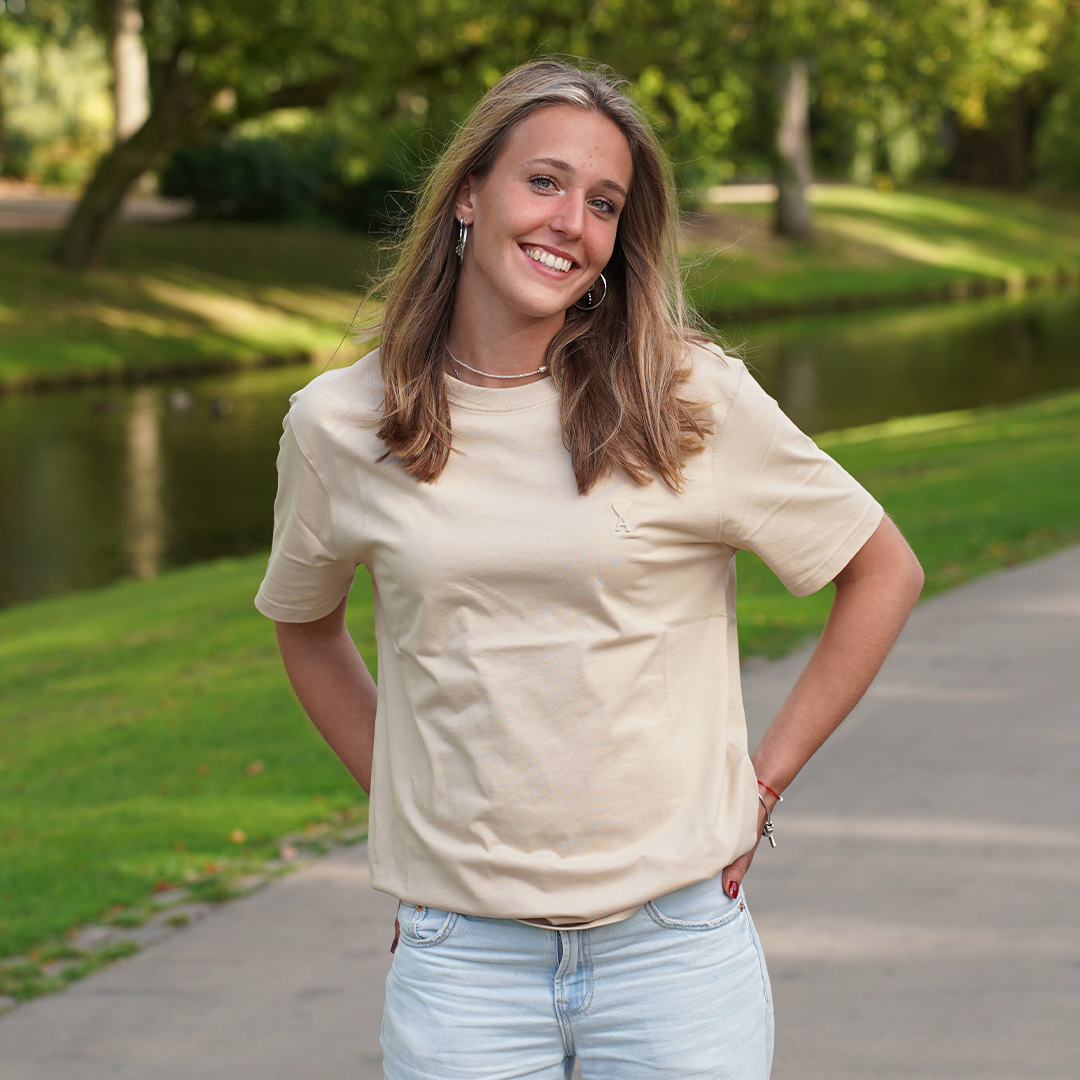 Ami Paris Heavy Cotton Gingembre T-Shirt SS'25 - Newbear