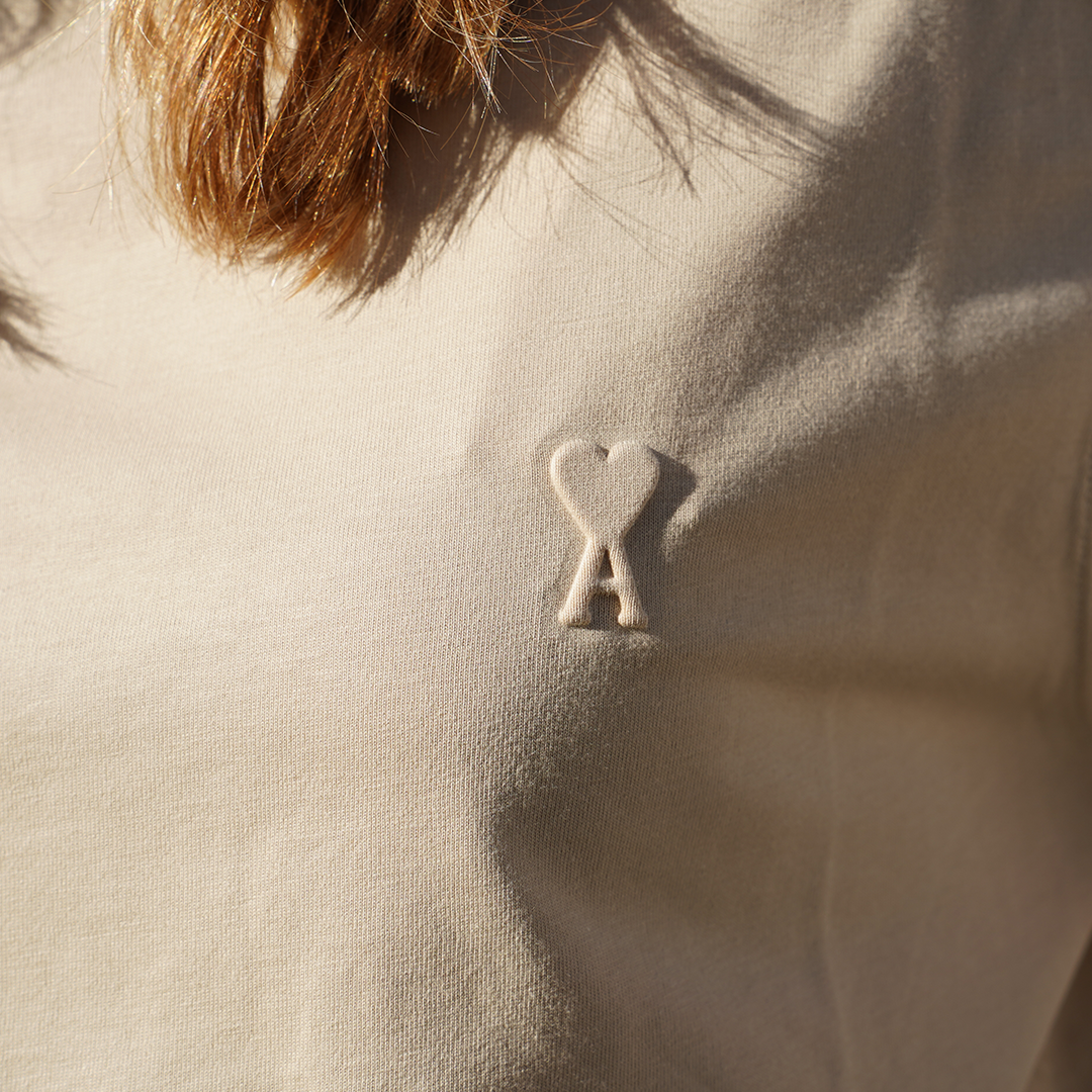 Ami Paris Heavy Cotton Gingembre T-Shirt SS'25 - Newbear