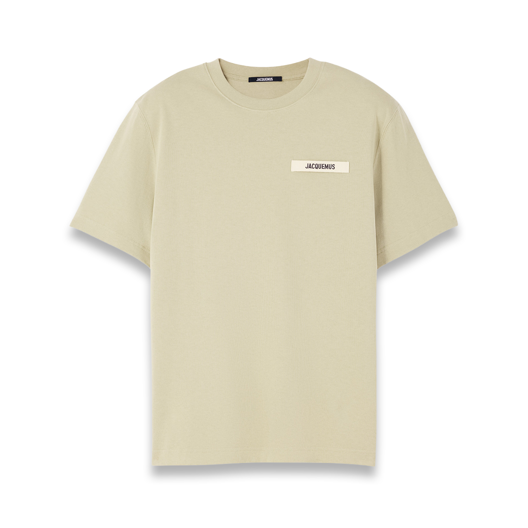 Jacquemus T-Shirt Gros Grain Light Khaki