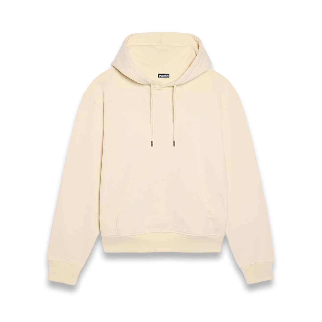 Jacquemus Hoodie Beige Brode