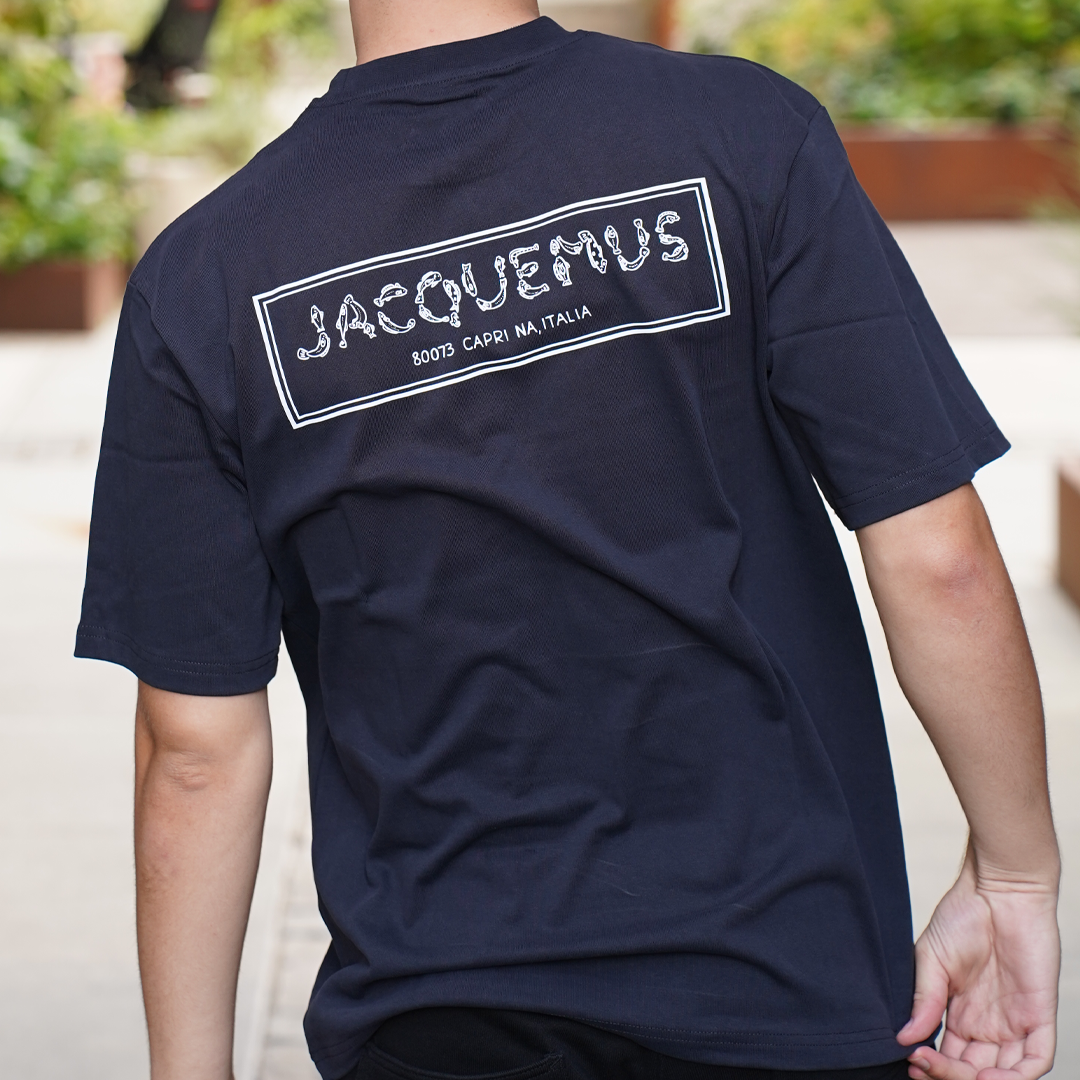 Jacquemus T-Shirt Merù Navy Blue