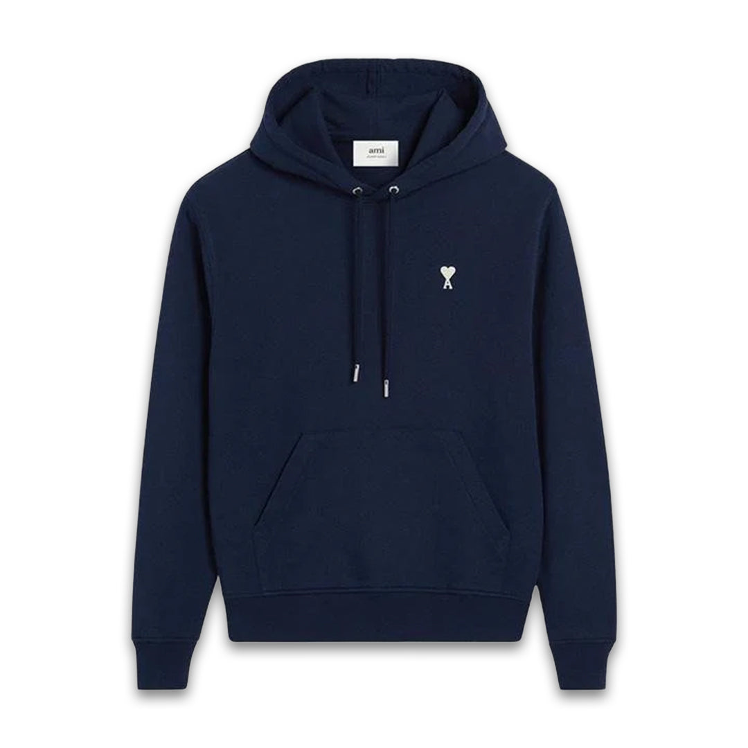 Ami Paris Hoodie Nautic Blue