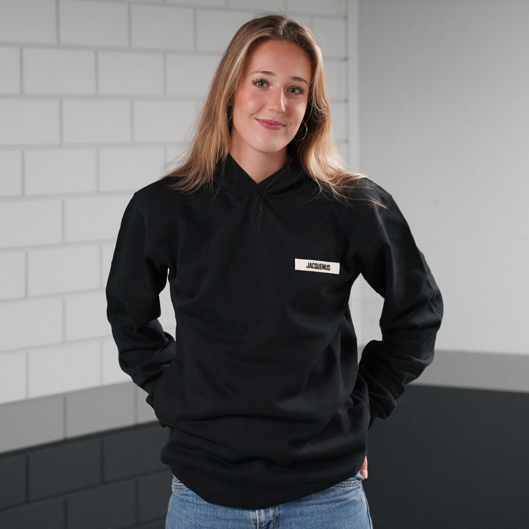 Jacquemus Gros Grain Hoodie Black